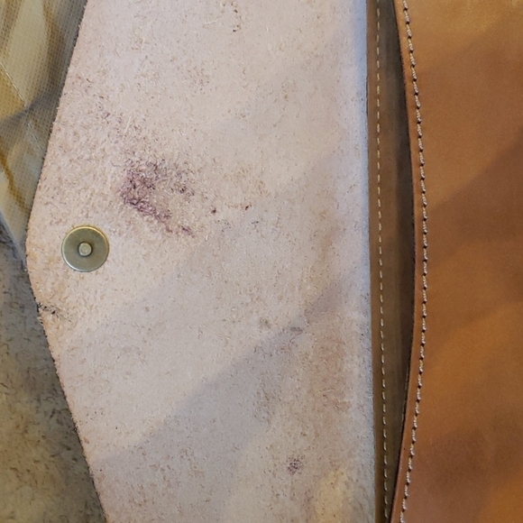 PATRICIA Nash leather wallet/wristlet. travel documents wallet. NWOT - Picture 7 of 10